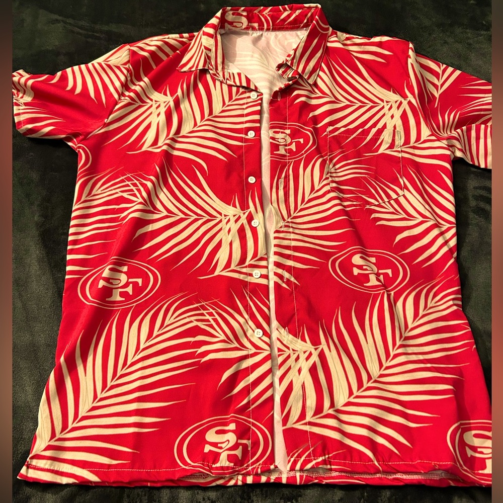 49ers Hawaiian Shirt